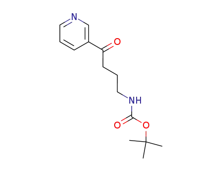 (4-Oxo-4-pyridin-3-yl-butyl)-carbamic acid tert-butyl ester