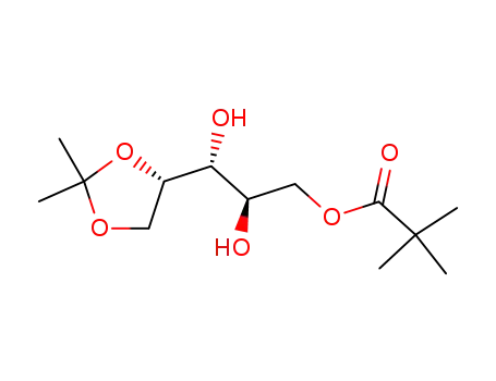 2,2-Dimethyl-propionic acid (2R,3R)-3-((S)-2,2-dimethyl-[1,3]dioxolan-4-yl)-2,3-dihydroxy-propyl ester