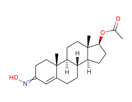 17β-acetoxy-3-hydroximinoandrost-4-ene