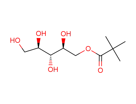 2,2-Dimethyl-propionic acid (2S,3R,4R)-2,3,4,5-tetrahydroxy-pentyl ester