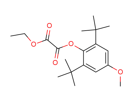 2,6-di-tert-butyl-4-methoxyphenyl ethyl oxalate