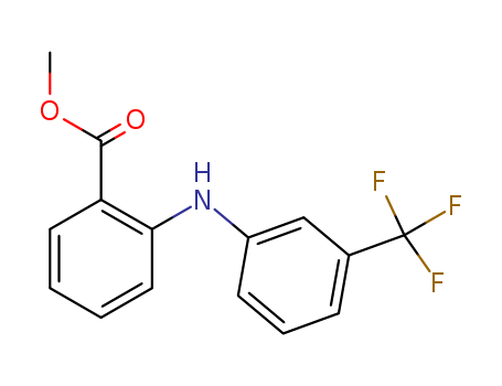 2765-91-5,methyl 2-{[3-(trifluoromethyl)phenyl]amino}benzoate,Anthranilicacid, N-(a,a,a-trifluoro-m-tolyl)-, methyl ester (7CI,8CI); Flufenamic acid methylester; Methyl flufenamate