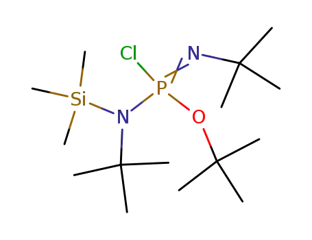 tert-butyl N,N'-di-tert-butyl-N-(trimethylsilyl)phosphoramidochloridimidate