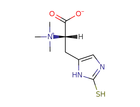 Molecular Structure of 497-30-3 (L-(+)-ERGOTHIONEINE)