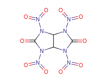2,4,6,8-tetranitro-2,4,6,8-tetraazabicyclo<3.3.0>octane-3,7-dione