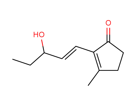 2-((E)-3-Hydroxy-pent-1-enyl)-3-methyl-cyclopent-2-enone