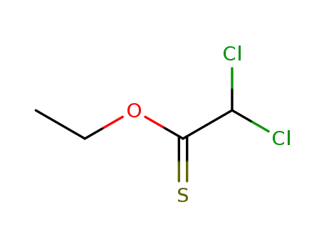 Molecular Structure of 112260-88-5 (Ethanethioic acid, dichloro-, O-ethyl ester)