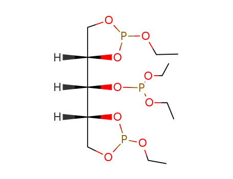 3-O-(diethyl phosphite)-1,2:4,5-bis-O-(ethyl phosphite)ribitol