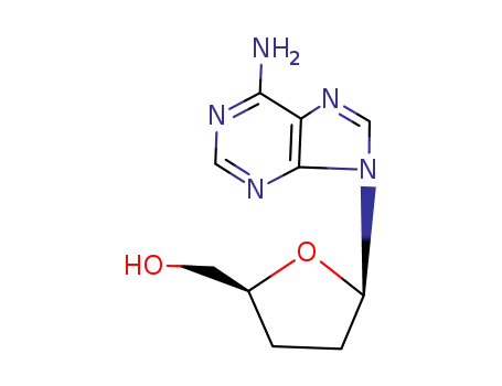 Molecular Structure of 4097-22-7 (Dideoxyadenosine)