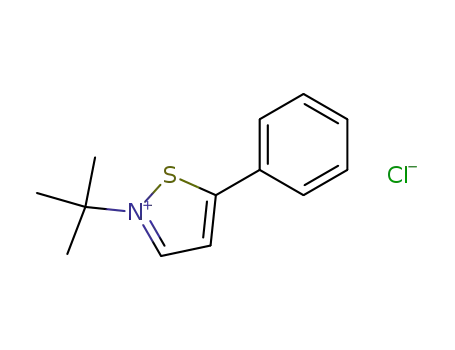 2-tert-Butyl-5-phenyl-isothiazol-2-ium; chloride