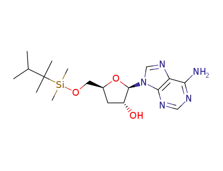 (2R,3R,5S)-2-(6-Amino-purin-9-yl)-5-[dimethyl-(1,1,2-trimethyl-propyl)-silanyloxymethyl]-tetrahydro-furan-3-ol