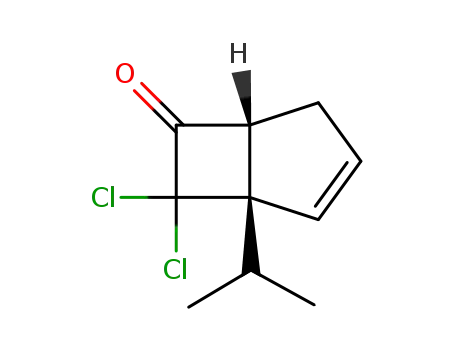 (1S,5R)-7,7-Dichloro-1-isopropyl-bicyclo[3.2.0]hept-2-en-6-one