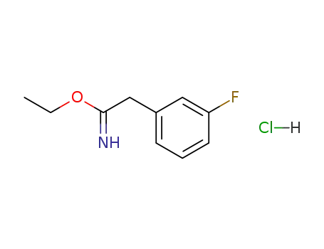 ethyl 2-(3-fluorophenyl)acetimidate hydrochloride