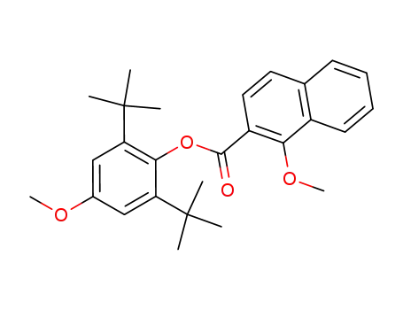 1-Methoxy-naphthalene-2-carboxylic acid 2,6-di-tert-butyl-4-methoxy-phenyl ester