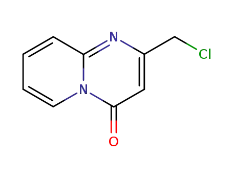 Molecular Structure of 16867-35-9 (2-(CHLOROMETHYL)-4H-PYRIDO[1,2-A]PYRIMIDIN-4-ONE)