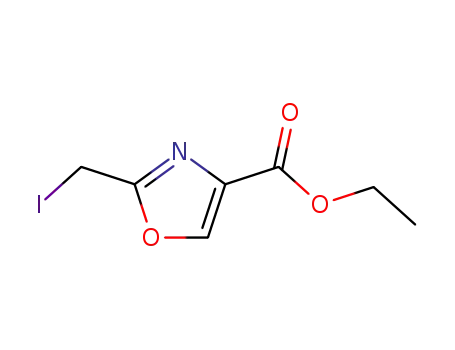2-Iodomethyl-oxazole-4-carboxylic acid ethyl ester