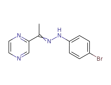 2-acetylpyrazine 4-bromophenylhydrazone