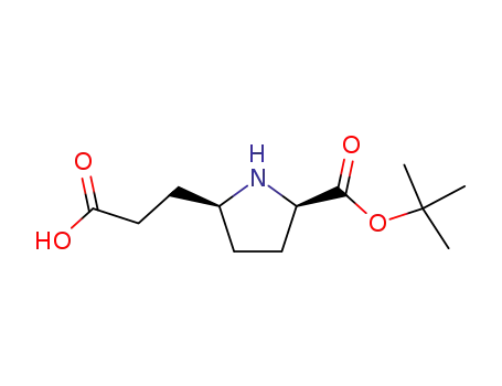 (2R,5S)-5-(2-Carboxy-ethyl)-pyrrolidine-2-carboxylic acid tert-butyl ester