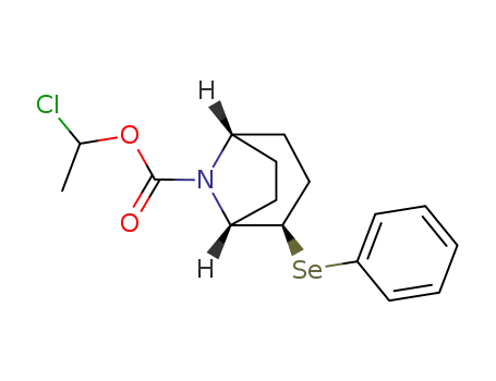 (1R,2R,5S)-2-Phenylselanyl-8-aza-bicyclo[3.2.1]octane-8-carboxylic acid 1-chloro-ethyl ester