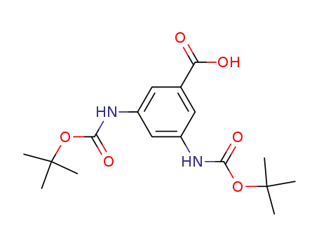 3,5-di-(tert-butyloxycarbonylamino)benzoic acid