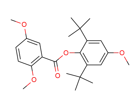 2,6-di-tert-butyl-4-methoxyphenyl 2,5-dimethoxybenzoate
