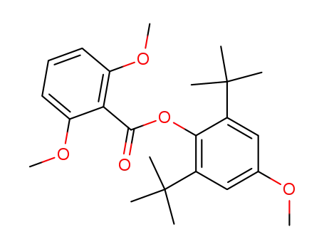 2,6-di-tert-butyl-4-methoxyphenyl 2,6-dimethoxybenzoic acid ester