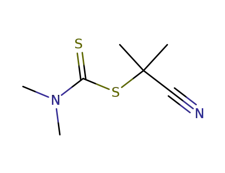 dimethyl-dithiocarbamic acid cyano-dimethyl-methyl ester