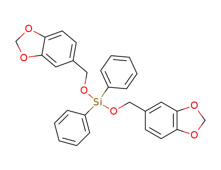 bis-(benzo[1,3]dioxol-5-ylmethoxy)-diphenyl-silane