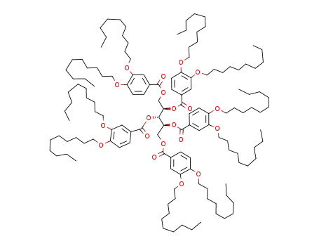 Pentakis-O-(3,4-didecyloxybenzoyl)adonitol