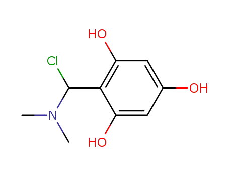 2-(chloro-dimethylamino-methyl)-benzene-1,3,5-triol