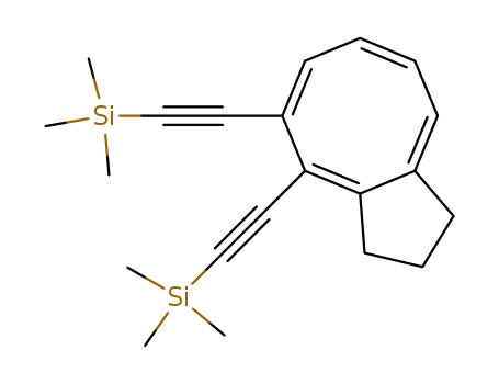 (3aE,5E,7Z,9Z)-4,5-Bis-trimethylsilanylethynyl-2,3-dihydro-1H-cyclopentacyclooctene