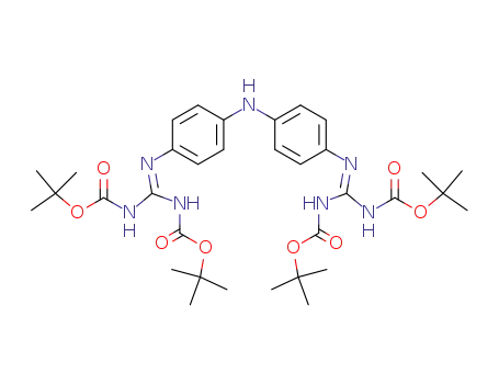 4,4'-bis[2,3-di(tert-butoxycarbonyl)guanidino]diphenylamine