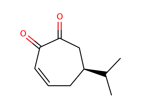 3-CYCLOHEPTENE-1,2-DIONE,6-(ISOPROPYL)-,(6S)-