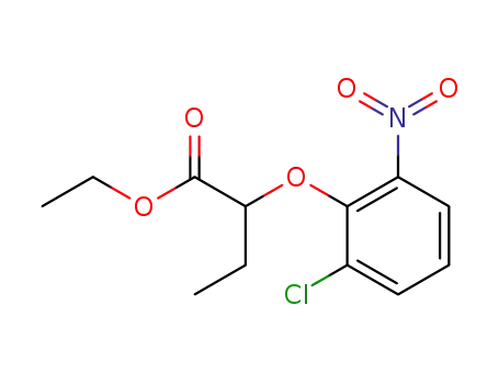 2-(2-chloro-6-nitro-phenoxy)-butyric acid ethyl ester