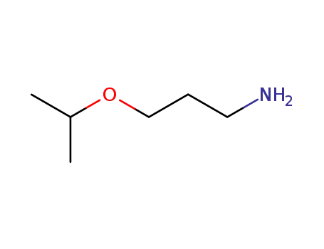 Molecular Structure of 2906-12-9 (3-Isopropoxypropylamine)