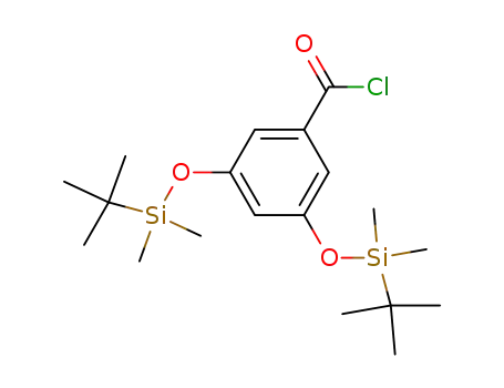 3,5-bis(tert-butyldimethylsilyl)oxybenzoyl chloride
