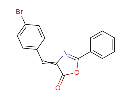 4-[(4-bromophenyl)methylidene]-2-phenyl-1,3-oxazol-5-one cas  20345-16-8