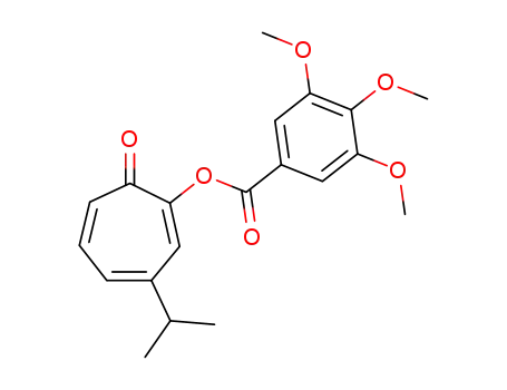3,4,5-trimethoxy-benzoic acid 3-isopropyl-7-oxo-cyclohepta-1,3,5-trienyl ester