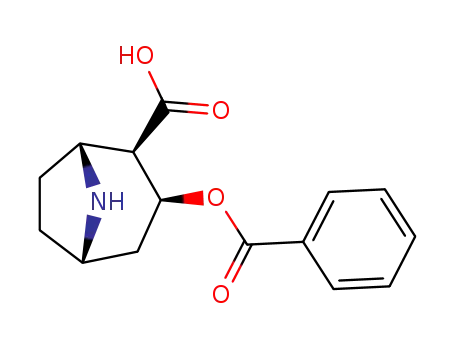 Molecular Structure of 41889-45-6 (BENZOYL NORECGONINE)