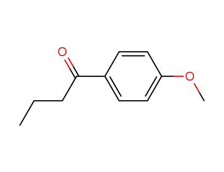 Molecular Structure of 4160-51-4 (4'-Methoxybutyrophenone)