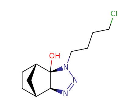 (1S,2S,6S,7R)-3-(4-Chloro-butyl)-3,4,5-triaza-tricyclo[5.2.1.02,6]dec-4-en-2-ol