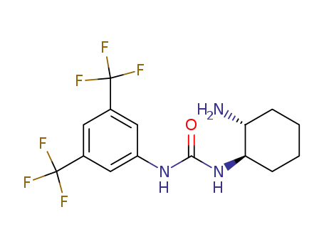 1-((1R,2R)-2-amino-cyclohexyl)-3-(3,5-bis(trifluoromethyl)phenyl)urea