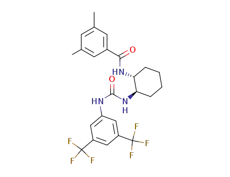 N-{(1R,2R)-2-[3-(3,5-Bis-trifluoromethyl-phenyl)-ureido]-cyclohexyl}-3,5-dimethyl-benzamide
