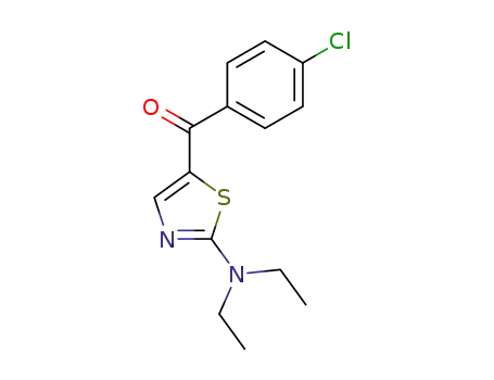 5-(4'-chlorobenzoyl)-2-N,N-diethylamino-1,3-thiazole