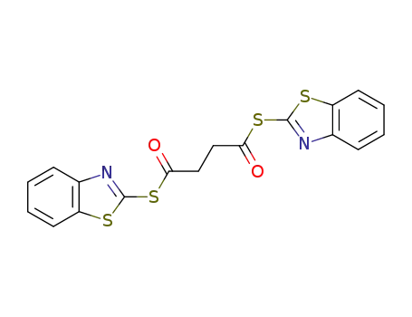 dithiosuccinic acid di-S-benzothiazol-2-yl ester