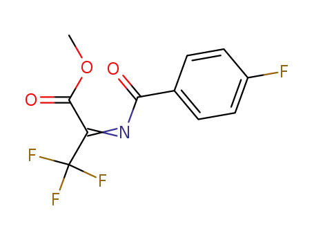 methyl 3,3,3-trifluoro-2-(4-fluorobenzoylimino)propionate