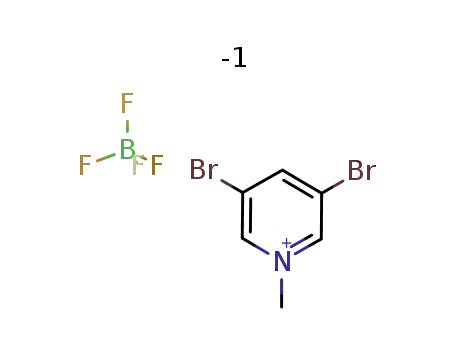 N-methyl-3,5-dibromopyridinium tetrafluoroborate