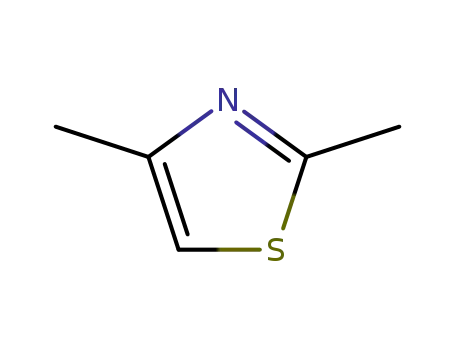 Molecular Structure of 541-58-2 (2,4-Dimethylthiazole)