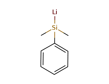 Molecular Structure of 3839-31-4 (Lithium, (dimethylphenylsilyl)-)
