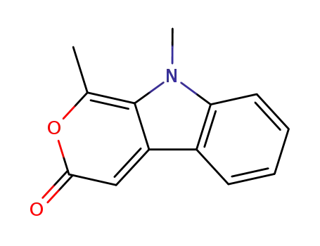 1,9-dimethyl-3H-pyrano<3,4-b>indol-3-one